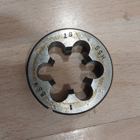 Die BSW 1" x 8 HSS DIN223 GT